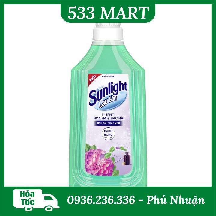 Nước lau sàn Sunlight chai 1Kg Hương Hoa Hạ/Hoa Lily