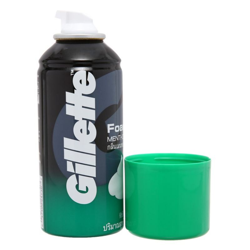 Bọt cạo râu Gillette hương chanh, bạc hà 175g