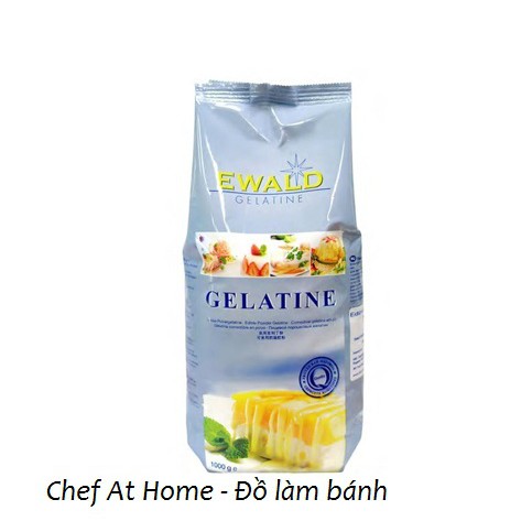 Gelatine bột Đức Ewald 100gr làm bánh mousse, pudding