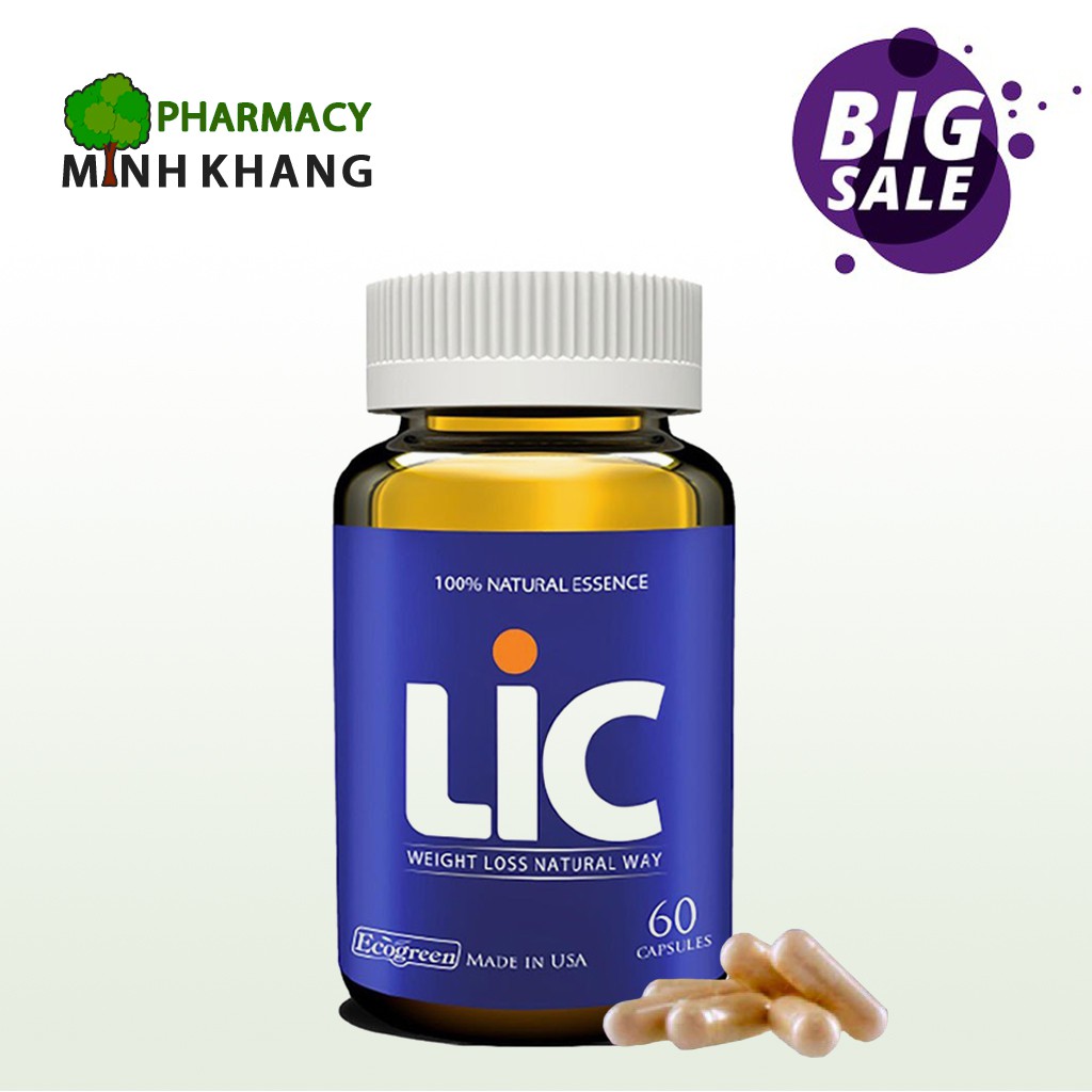 ✅ Có tem tích điểm ) Giảm cân LIC [CHÍNH HÃNG]