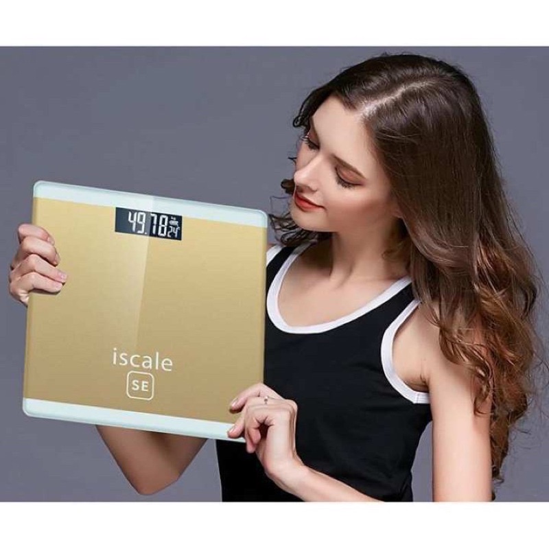 Cân điện tử ISCALE cân sức khỏe gia đình tải trọng max 180kg