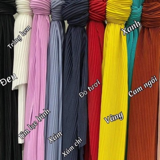 Dập li tăm đủ màu, giá 1m đo thẳng nha khách