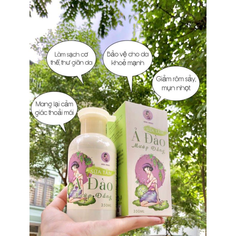 [SẢN PHẨM MỚI] Sữa tắm Ả Đào mướp đắng 350ml - Thảo dược Mộc Nhan chiết xuất thiên nhiên 100%