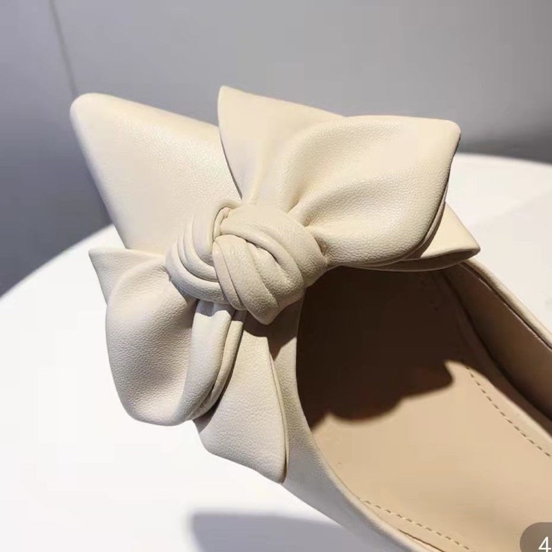 Giầy da nữ gót thấp 3P kiểu dáng phong cách Hàn Quốc thời trang hiện đại trẻ trung Ulzzangshop520