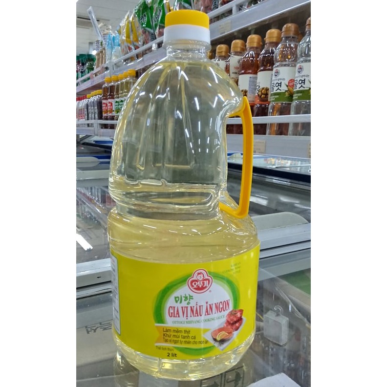 GIA VỊ NẤU ĂN MIHYANG 2L ( nước làm mềm, ngọt thịt, khử mùi tanh)