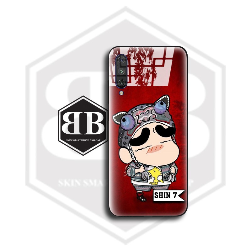 Ốp lưng kính cường lực hình shin cho Xiaomi Redmi Note 10 CC9 Pro / Redmi K20 Mi 9T / Mi CC9 Mi A3 Lite / Note 9 Pro Max | BigBuy360 - bigbuy360.vn