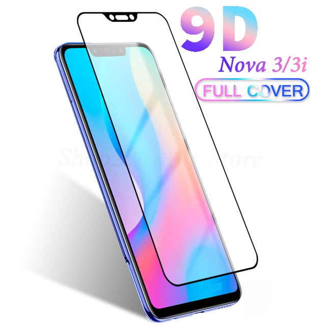 Cường Lực 5D/9D Full Màn ,full keo cho Huawei Nova 3i/3e Full cover không 1 chấm li ti