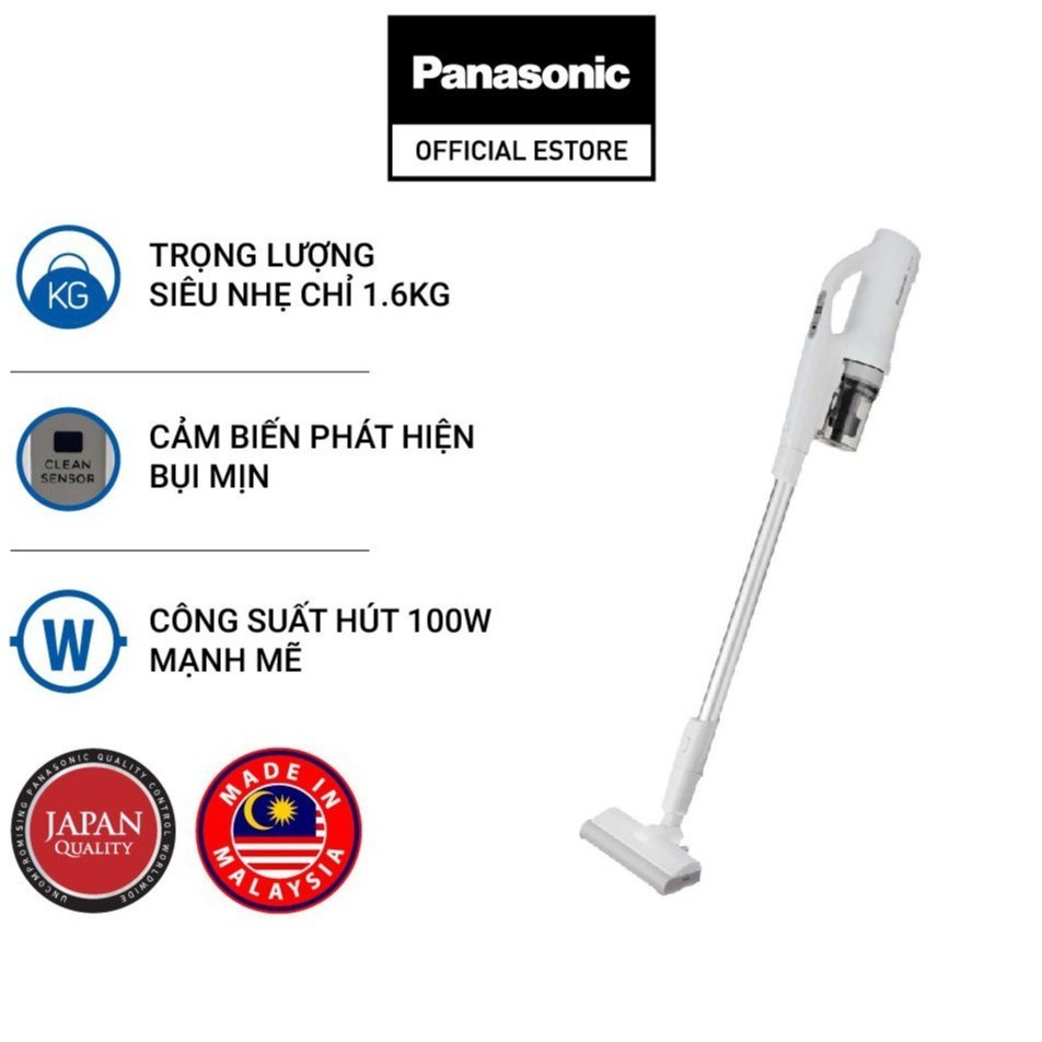 Máy hút bụi cầm tay Panasonic MCSB30JW049 Hàng chính hãng Bảo hành 12 tháng