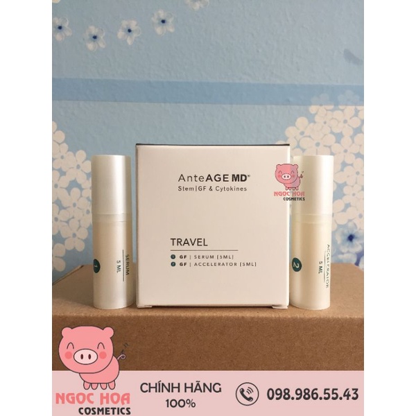 Sét Mini AnteAGE MD Serum Và AnteAGE MD Accelerator Phục Hồi