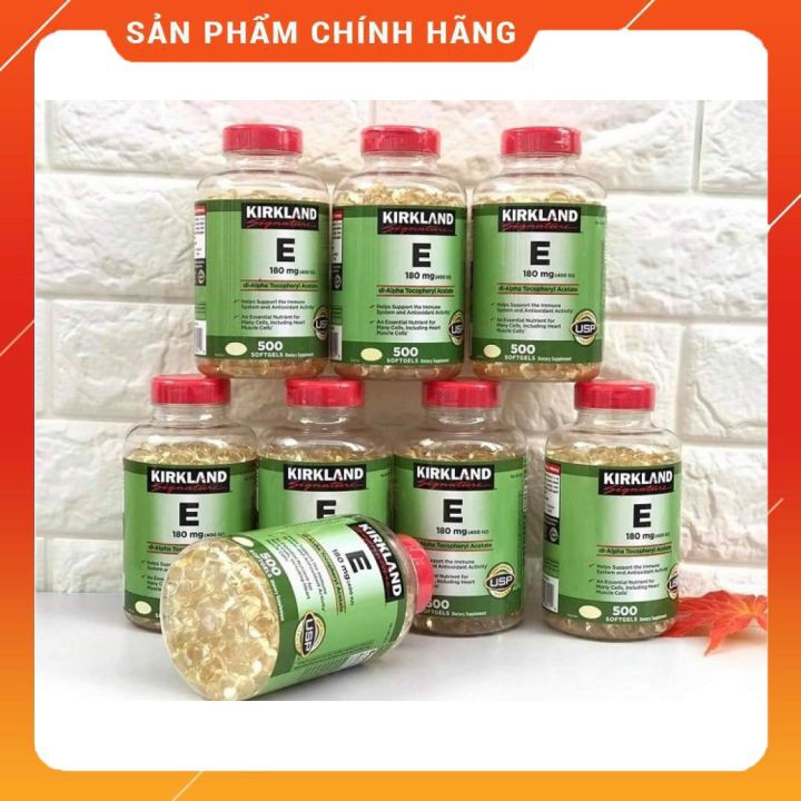 VITAMIN E KIRK.LAND của Mỹ 🔥𝐍𝐄𝐖🔥 mẫu mới 2021