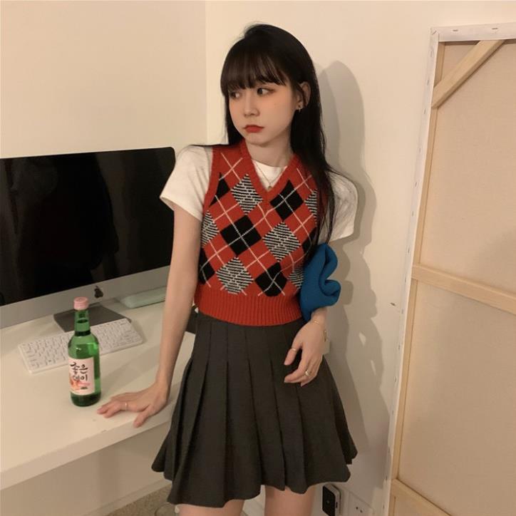 Áo Vest Yenna Kẻ Sọc Caro Thời Trang Cho Nữ | BigBuy360 - bigbuy360.vn