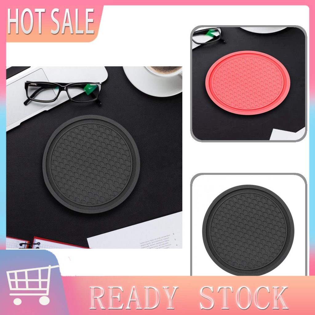 Tấm lót ly linh hoạt chống trượt di động cho xe hơi