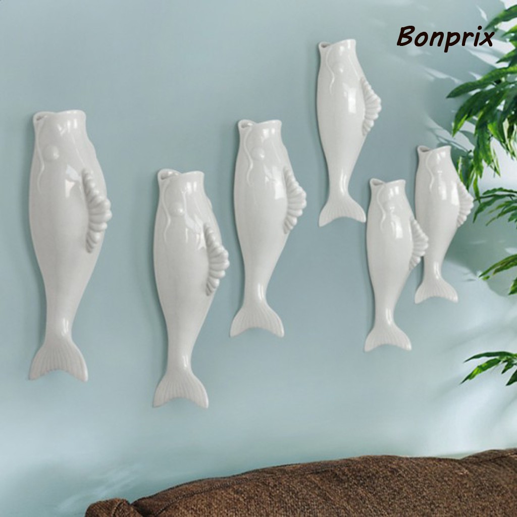 Bình Hoa Treo Tường Trang Trí Hình Chú Cá Đáng Yêu