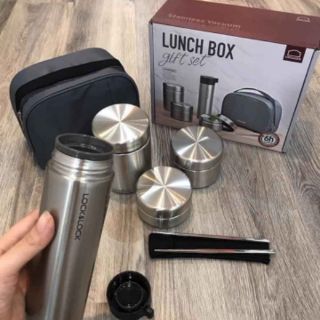 Bộ hộp cơm giữ nhiệt Lock&Lock LHC8016S01