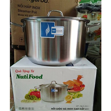 Nồi luộc gà inox 28cm (hkm Nuti)