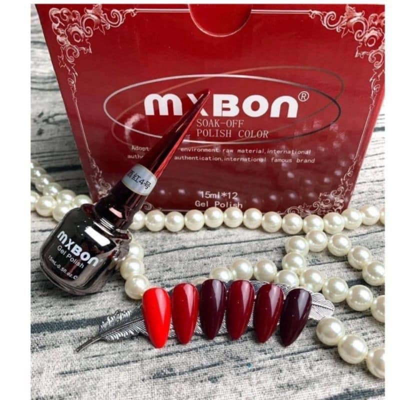 Sét sơn đỏ MXBON siêu đẹp sơn tông đỏ đô tách lẻ