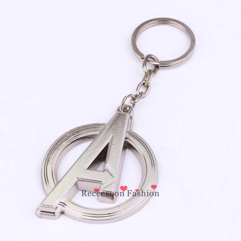 Móc chìa khóa hình logo Avengers Marvel độc đáo