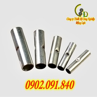 Đầu cos nối thẳng bằng đồng, đầu cốt ống bấm dây điện 1.5mm đến 35mm GTY