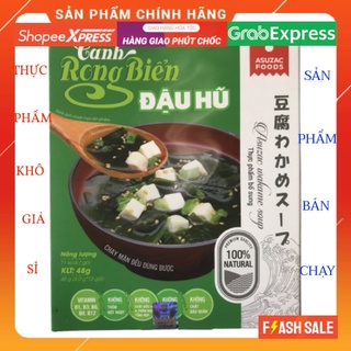 Canh rong biển đậu hủ Asuzac gói 4g -