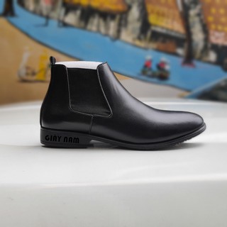 Giày da nam giày chelsea boots nam da thật 100%