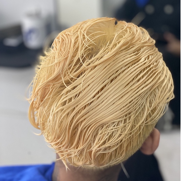 Combo Thuốc tẩy tóc, Bột tẩy tóc ProMax và Dầu gội tím ProMax siêu khử vàng | Bill Hair, Billhair