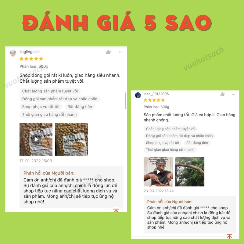 Đậu gà sống 500g