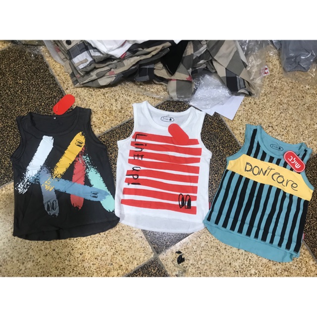 Áo ba lỗ Muji bé trai