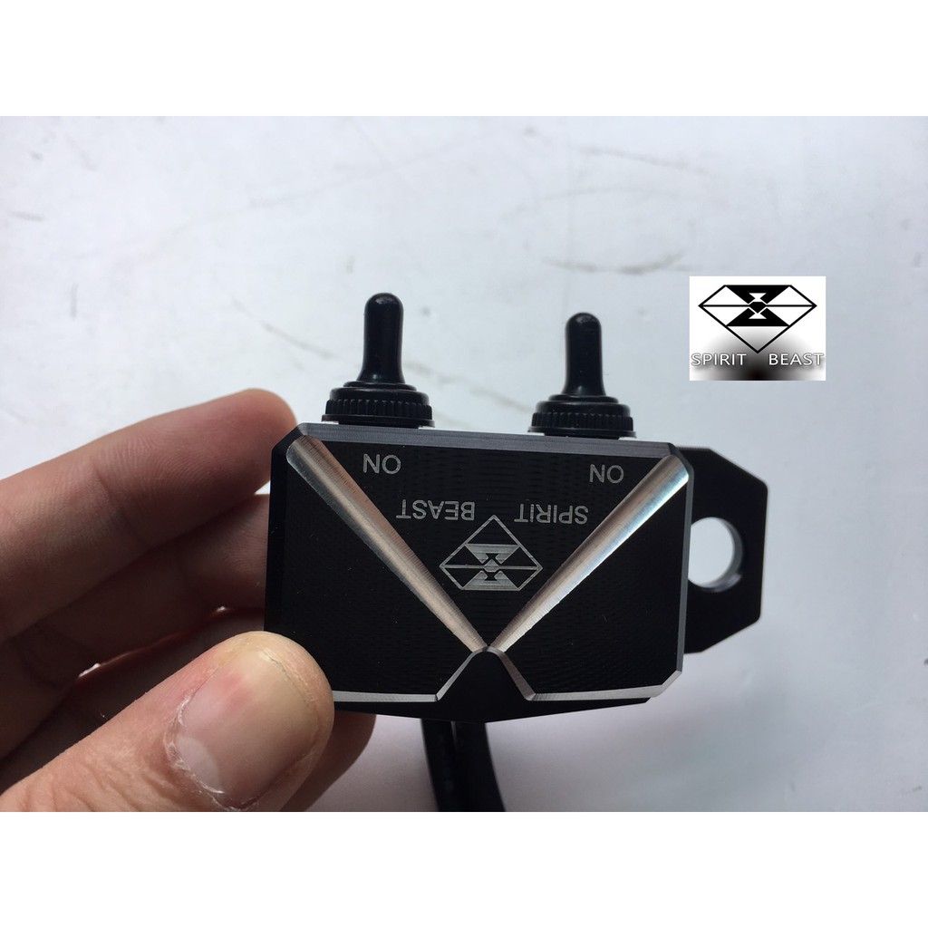 Công tắc đèn trợ sáng CNC - Spirit beast- chính hãng