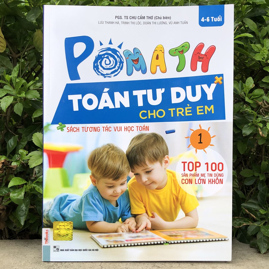 Sách - Pomath - Toán tư duy cho trẻ em (Bộ 6 quyển) | BigBuy360 - bigbuy360.vn