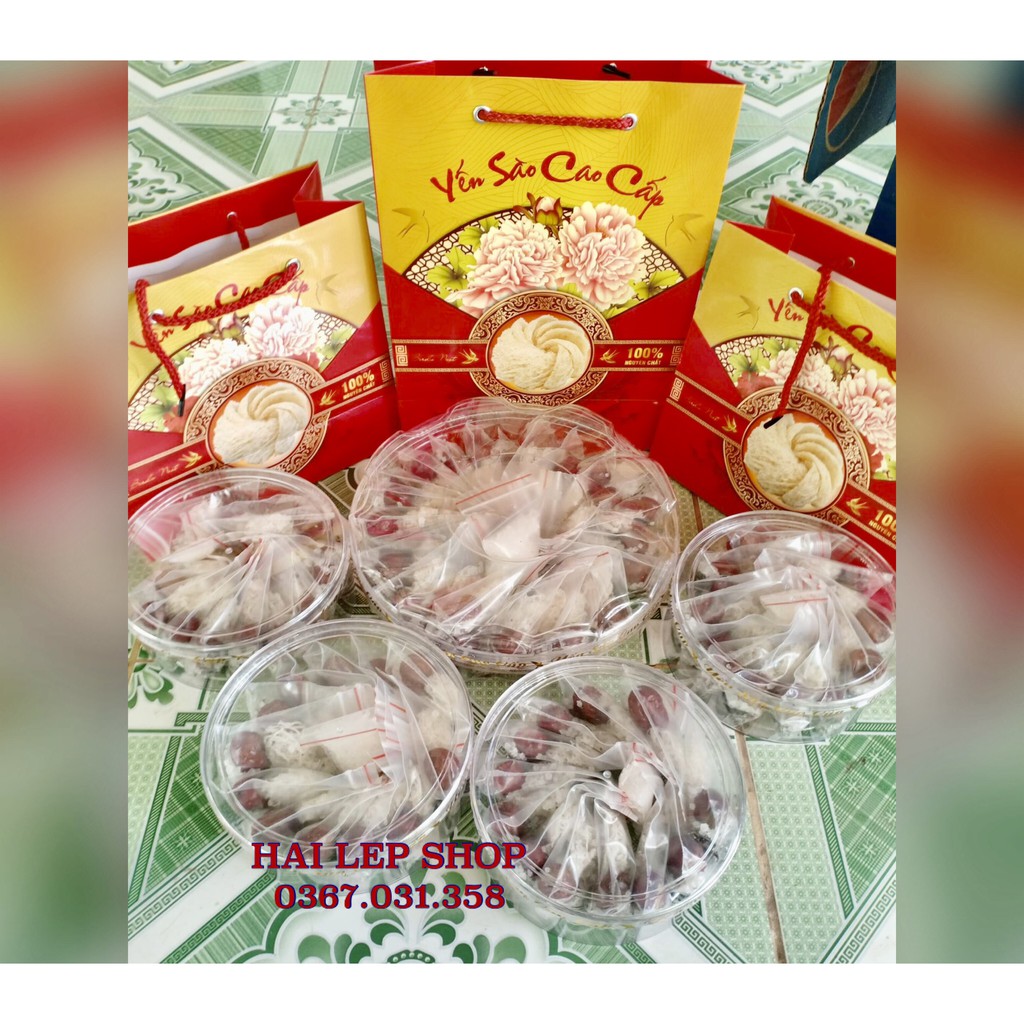 Đặc sản Yến sào Bình Phước _ Set yến baby dùng 1 lần