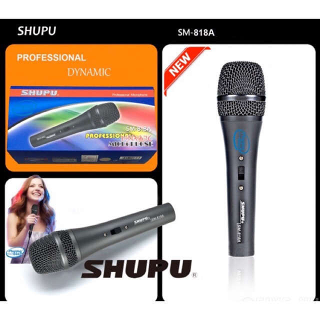 Micro karaoke có dây Shupu SM-818A, Shure SM-959