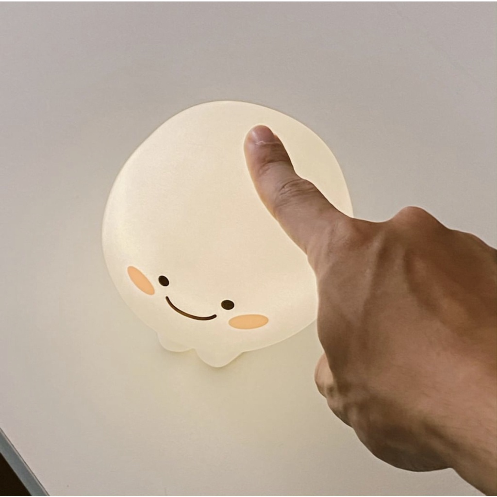 Đèn Trang Trí Cute Quby Lamp, Dễ thương, Quà tặng, Trang trí phòng