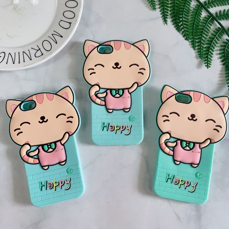 Ốp Lưng iPhone 6/6s Silicon Hình Thú Dễ Thương