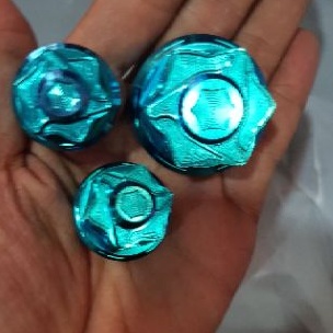 Ốc chảng ba Titanium GR5 chuẩn cho Raider/ Satria/ Sonic ( bộ 3 con)