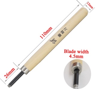 Set 6 Dụng Cụ Điêu Khắc Gỗ / Gốm Chuyên Dụng