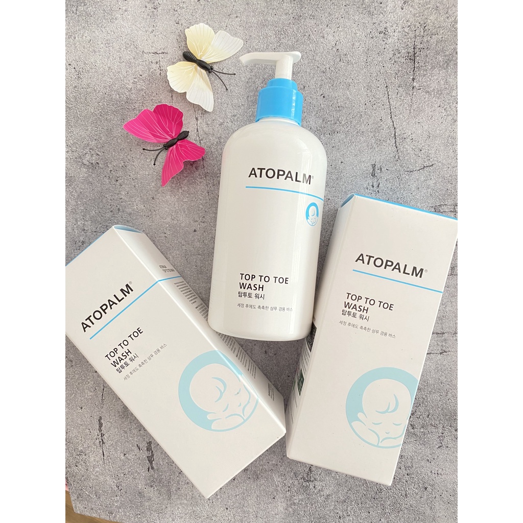 Sữa tắm gội Atopalm Top to toe wash 300ml
