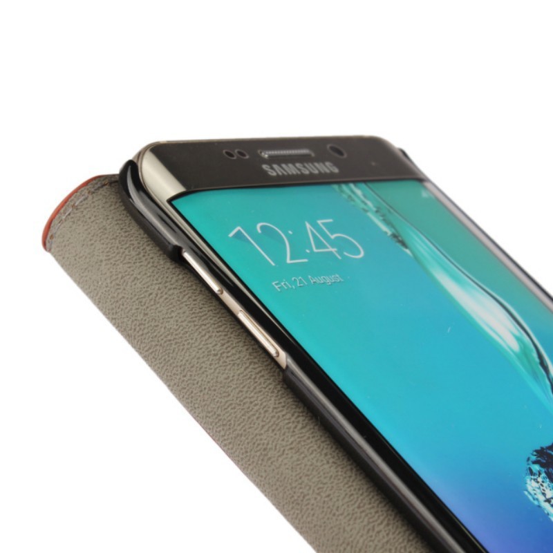 Bao da kiểu dáng thời trang cao cấp cho Samsung S6 Edge Plus