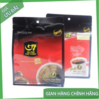 [Chính hãng] Cà Phê G7 Hòa tan Đen - Không Đường - Bịch 100 gói 2g - Cafe Hoà Tan Trung Nguyên