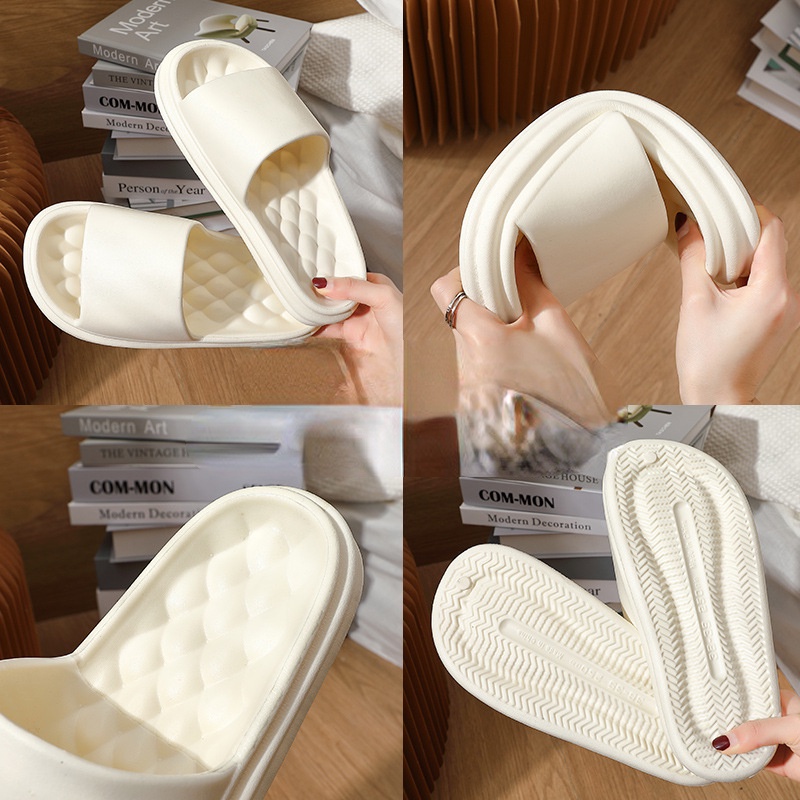 Dép Đi Trong Nhà Tắm Đế Dày Siêu Mềm Chống Trượt