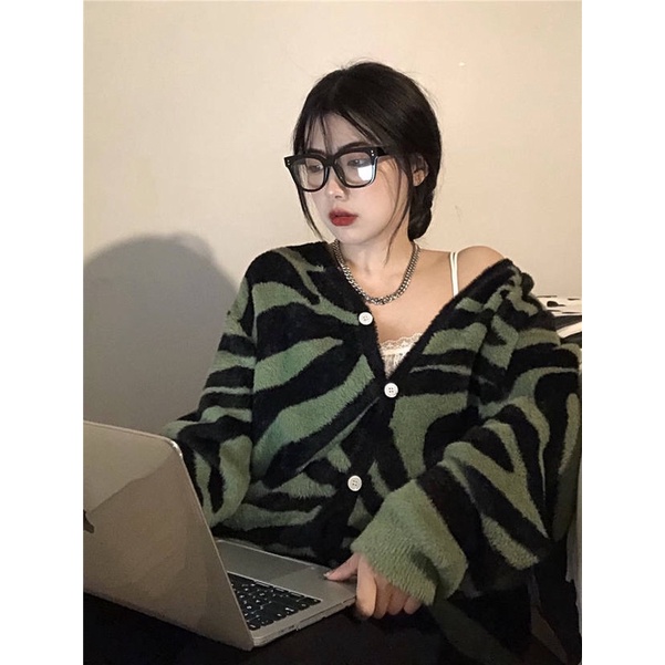 Order Áo Len Cardigan Hoạ tiết Ulzzang Cao Cấp