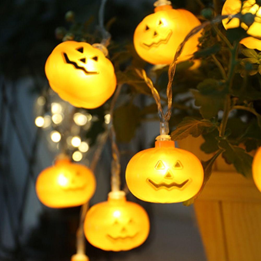 Đèn Led Phát Sáng Hình Quả Bí Ngô, Nhện