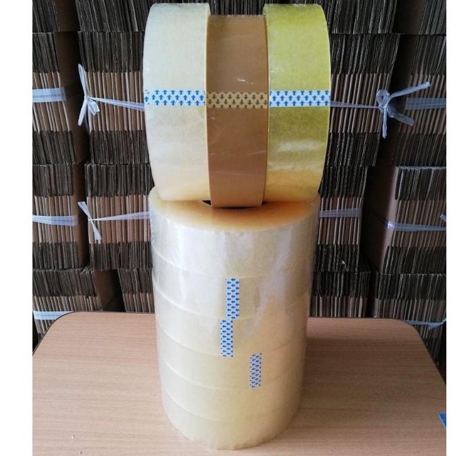 Băng dính keo 0.5 kg dán thùng đóng hàng siêu dai, siêu bền  - HÀNG CHẤT LƯỢNG