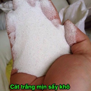 Cát Trắng trang trí hồ cá, bể thuỷ sinh (1kg)