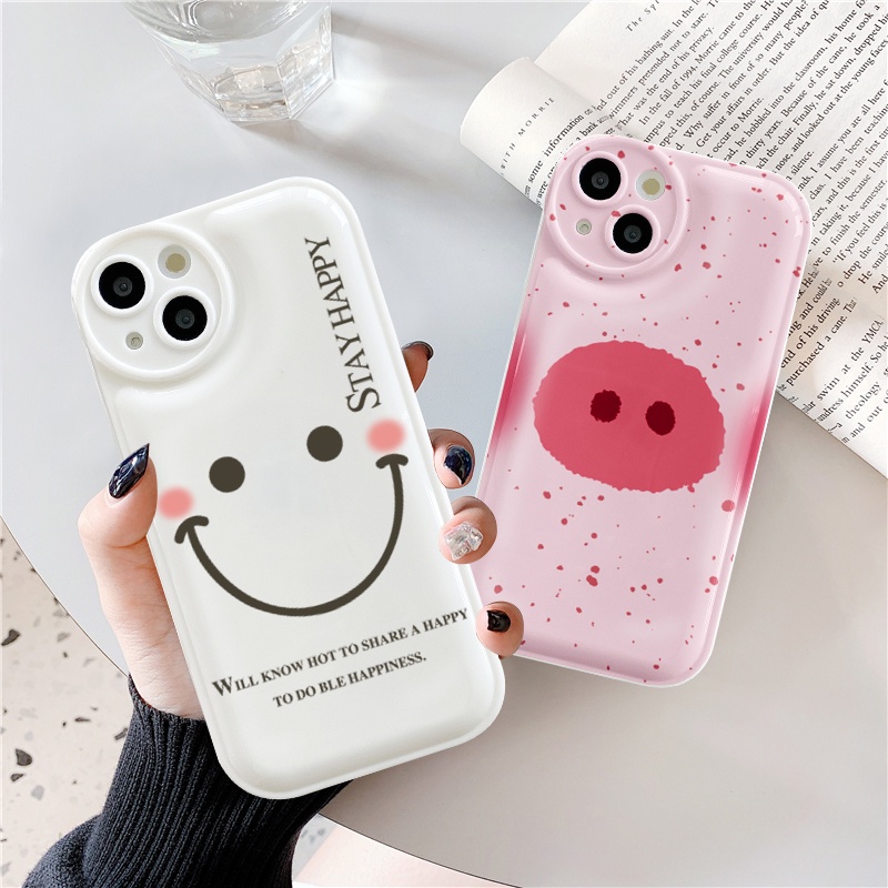 Ốp lưng iphone đệm khí mặt cười và mũi heo 6/6plus/6splus/7/7plus/8/8plus/xs/11/12/13/pro/max/plus/promax-Awifi R5-2