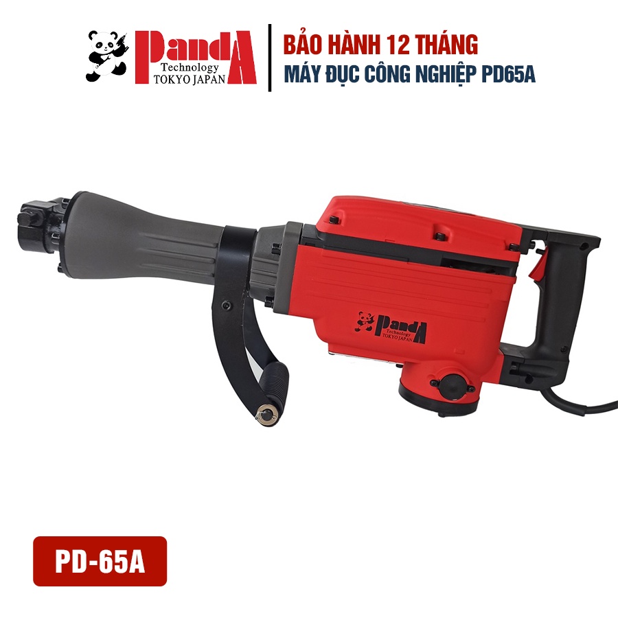 Máy đục bê tông PANDA PD65A, Công suất 1850W, Có kèm 2 mũi đục và 2 bộ chổi than, Hàng chính hãng