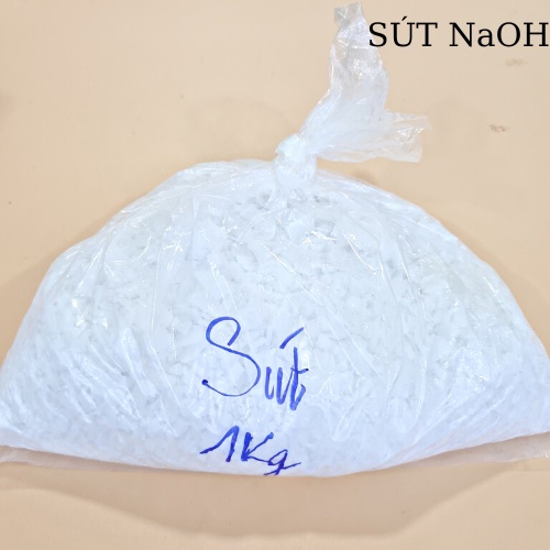 Sút Vảy Cá, Sút Tẩy Rửa (Naoh) 1Kg