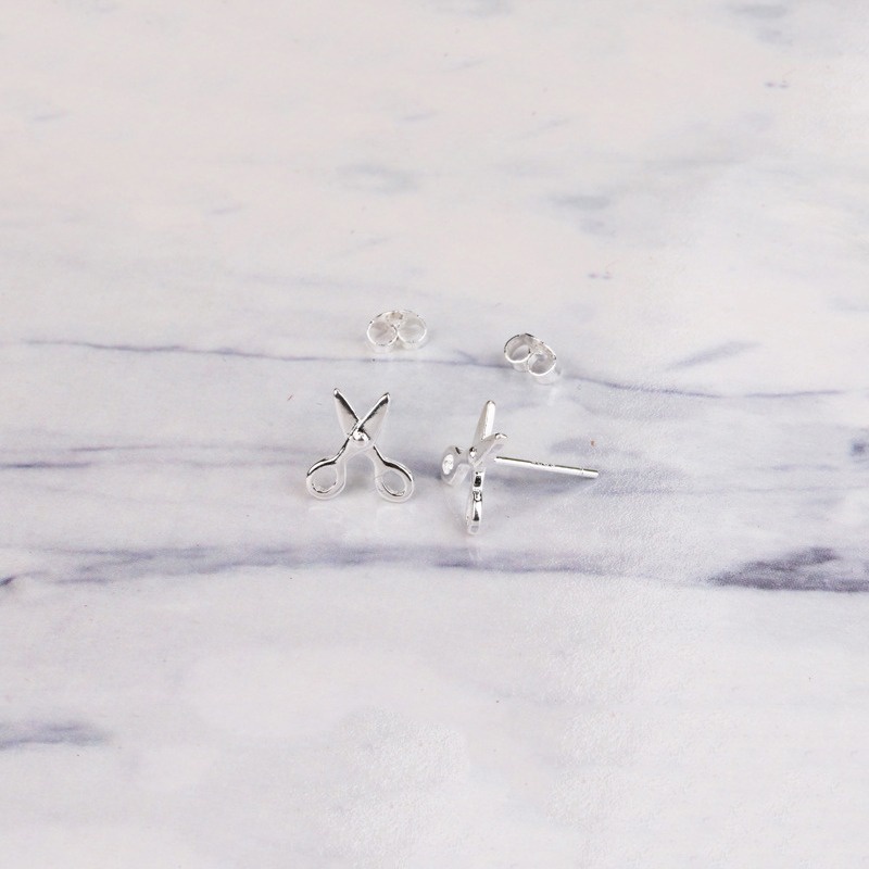 Khuyên Tai Hình Cây Kéo Độc Đáo Cá Tính Cho Nữ