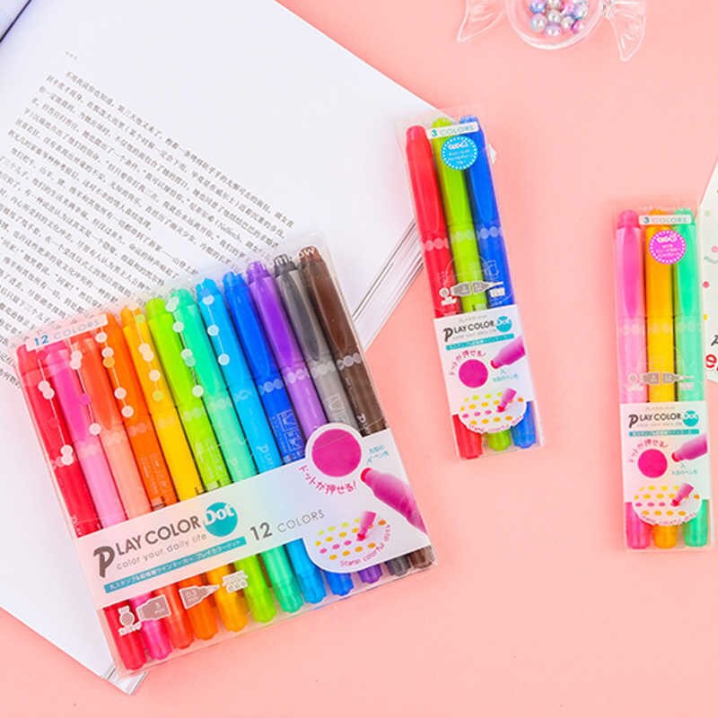 BỘ BÚT MARKER TRANG TRÍ 2 ĐẦU TOMBOW PLAY COLOR DOT