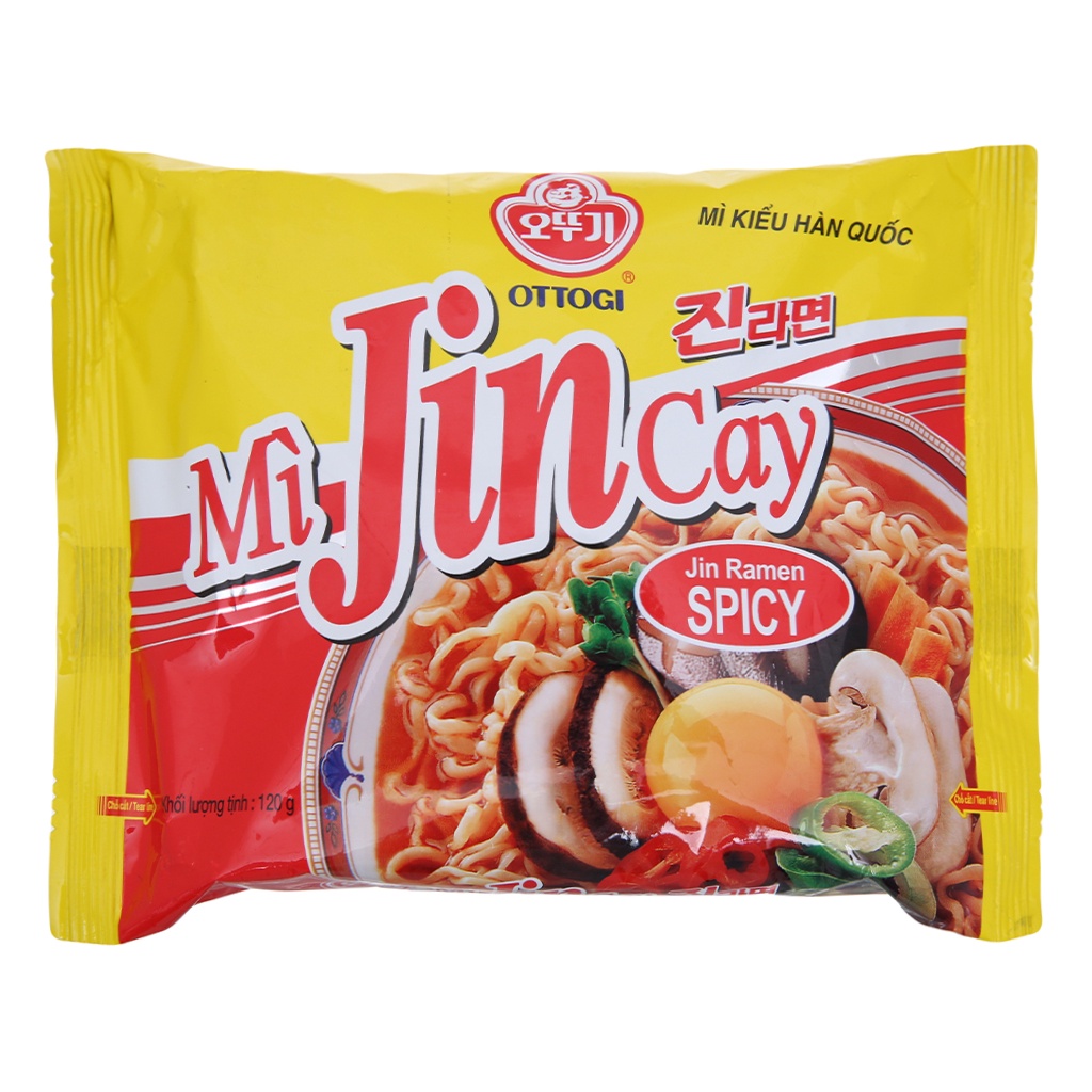 Mì ăn liền Jin cay Ottogi 120g
