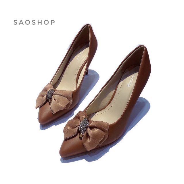 🌸 Giày công sở nữ/ giày nữ công sở/ giày gót nhọn 7p/ giày nữ đẹp | BigBuy360 - bigbuy360.vn